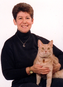 Photo of Dr. Z. and Sidney the wondercat