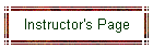 Instructor's Page