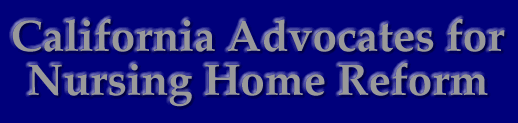 Picture of California Advocates for Nursing Home Reform Logo