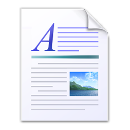Rich Text Format link