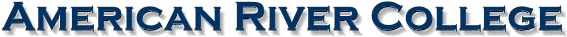 American River College banner