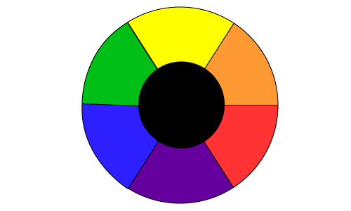 color intro pigment wheel illustration