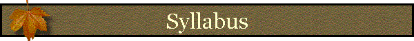 Syllabus