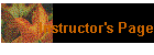 Instructor's Page