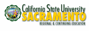 logo for Cal St Univ Sacramento Regional & Continuing Education