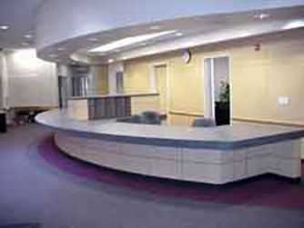 picture of front desk at Disabled Student Services
