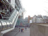 Pompidou courtyard