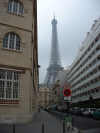 Tour Eiffel from the American Library