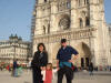 Doug, Carol, and Emma at Notre Dame