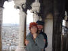 The happy couple at Sacre Coeur