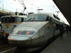 TGV with soldiers