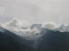 Alps from the train