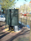 After being unable to find public restrooms in Paris, I was relieved to find them available on the streets of Amsterdam