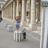 Emma and Finn at the Palais Royal