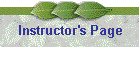 Instructor's Page