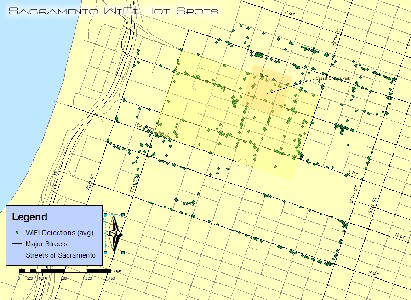 War Driving Data with planned WiFi Deployment