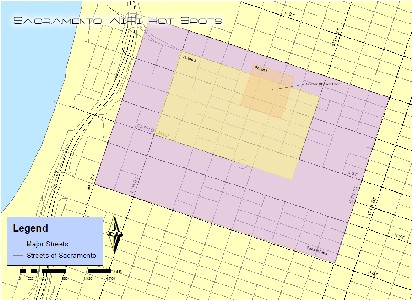 War Driving Coverage area