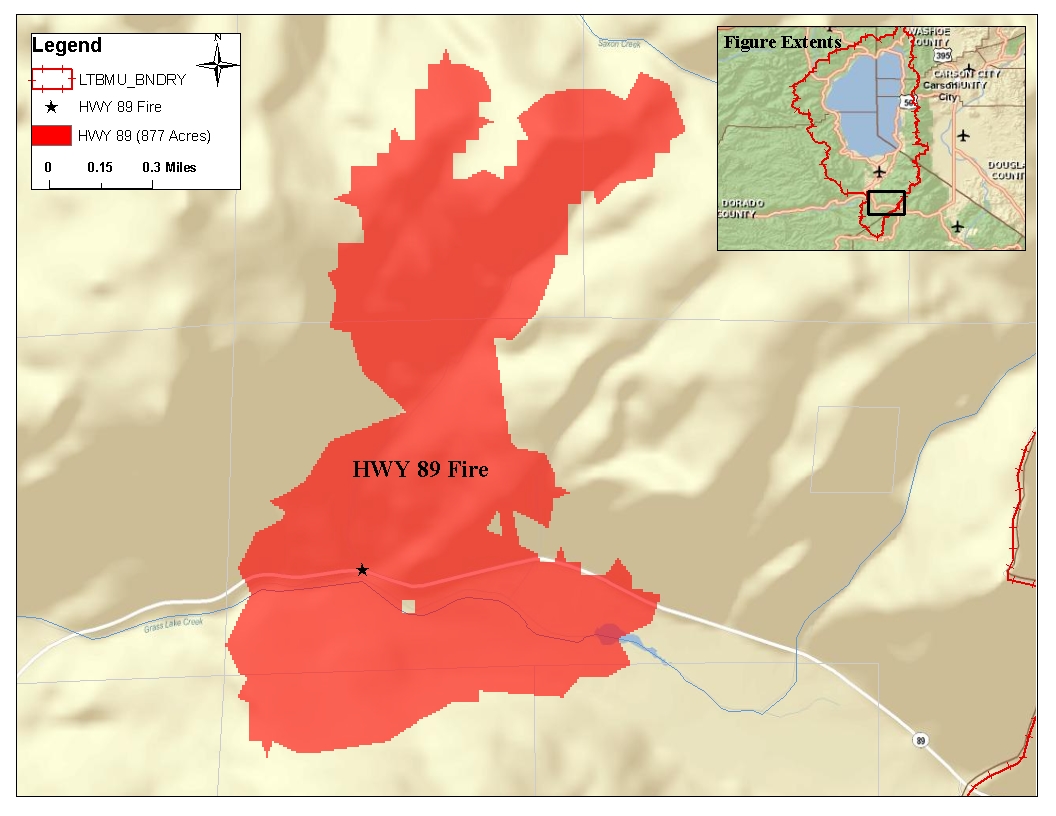 HWY 89 fire