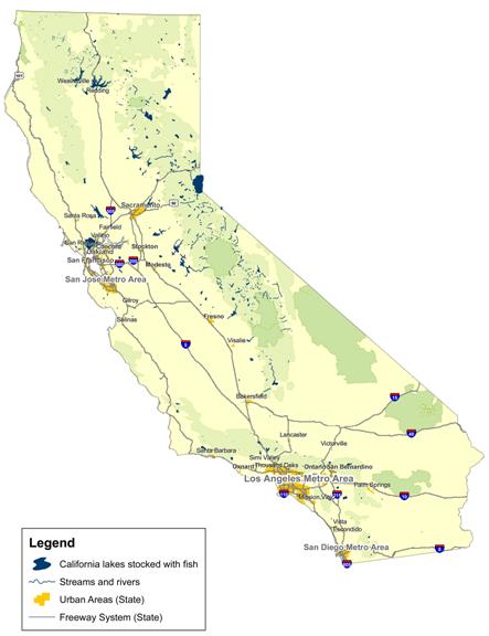 Planted Trout Locations