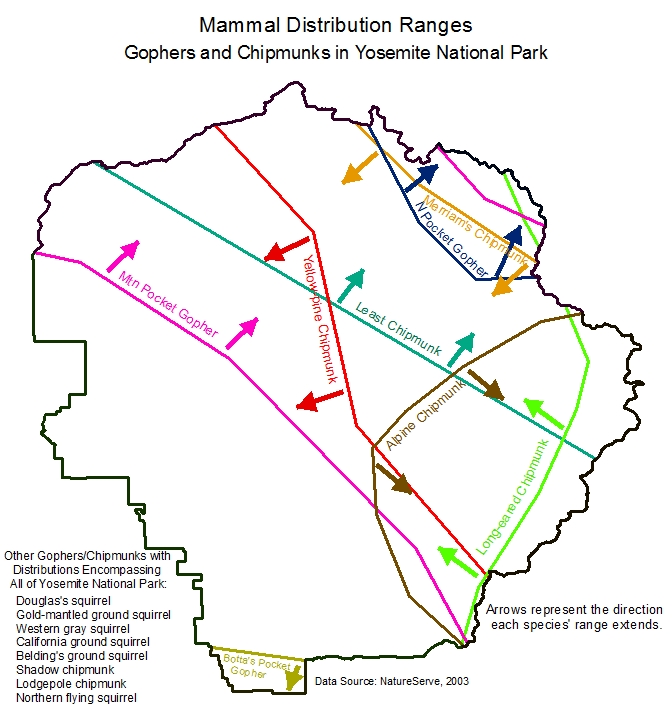 Figure 7 Gophers and chipmunks