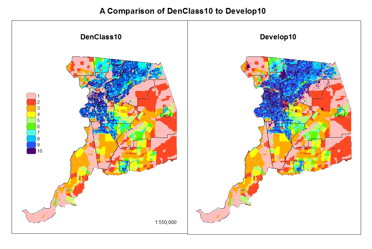 this is my comparison map