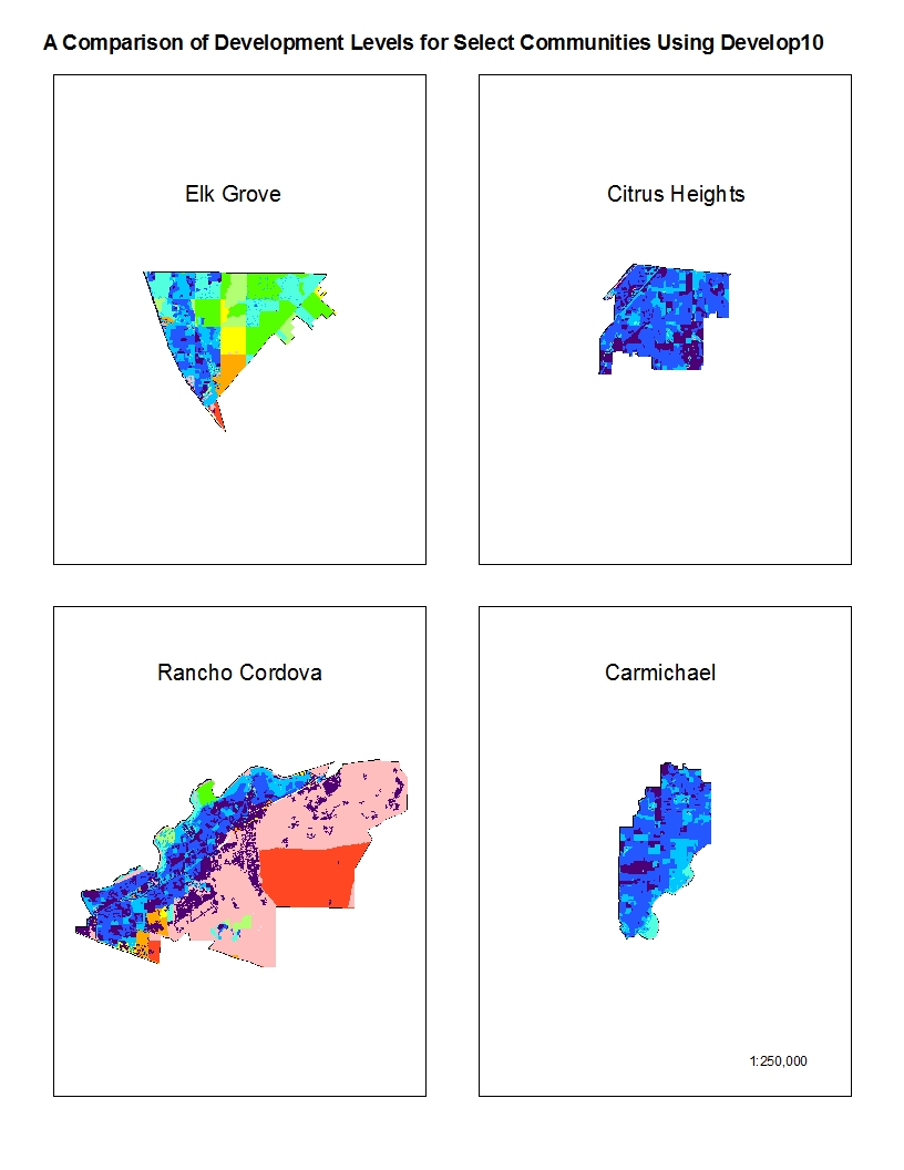 this is my community comparison map