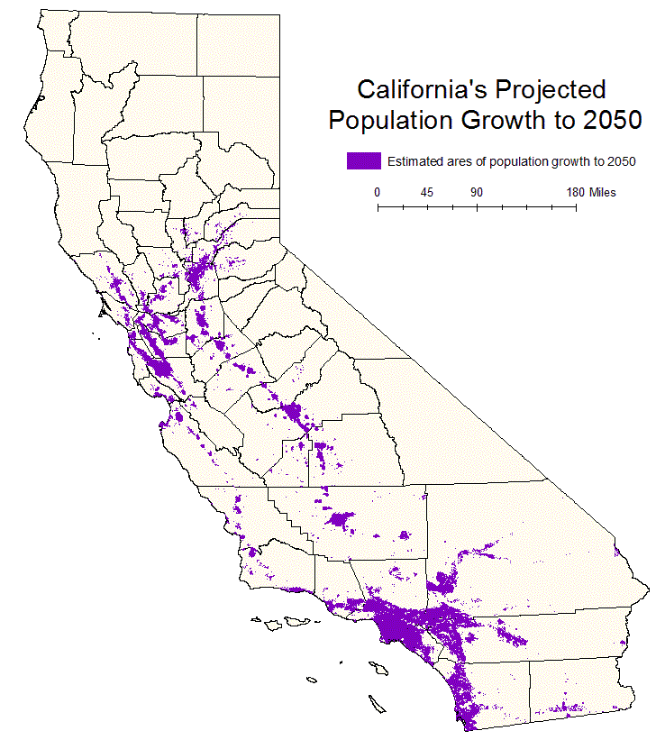 California's Projected Growth to 2050