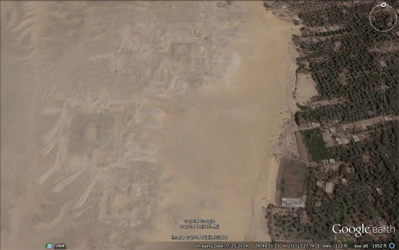 SAKs Google Earth image