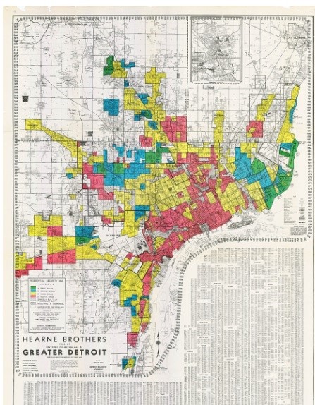 Detroit map
