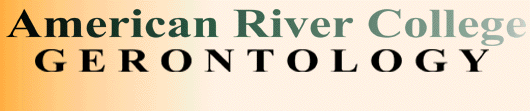 gerontology department banner